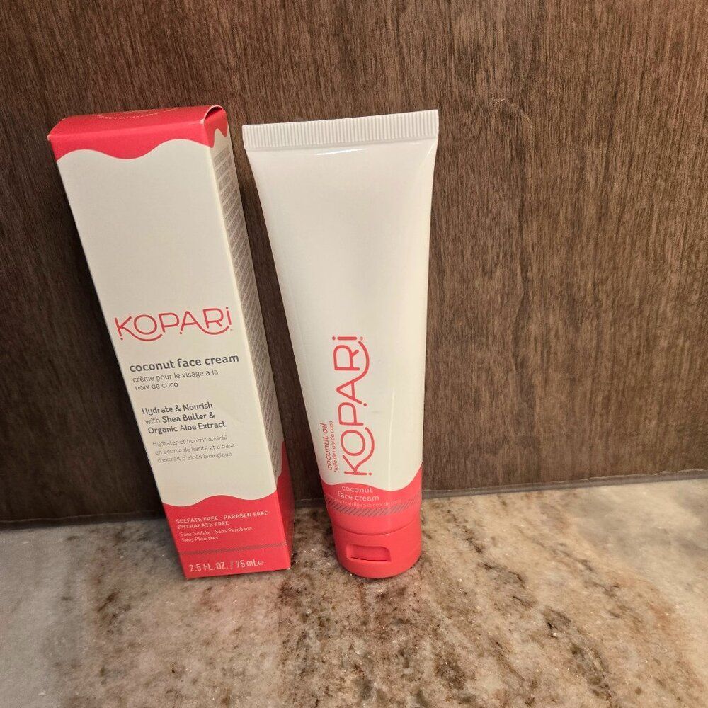 NIB Kopari coconut face cream